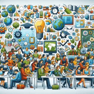 Εξειδικευμένο λεξιλόγιο που σχετίζεται με εργασία και εκπαίδευση – AI Quiz Theme Image