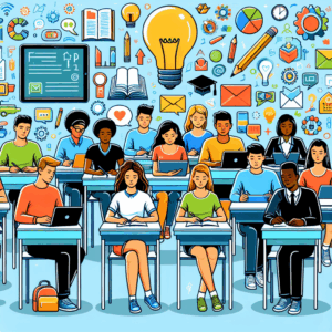 Συγγραφή email με σωστή μορφή και ύφος – AI Quiz Theme Image